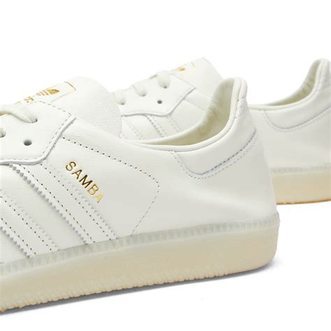 adidas samba decon ivory & ivory & gold met.|Adidas youth samba shoes.